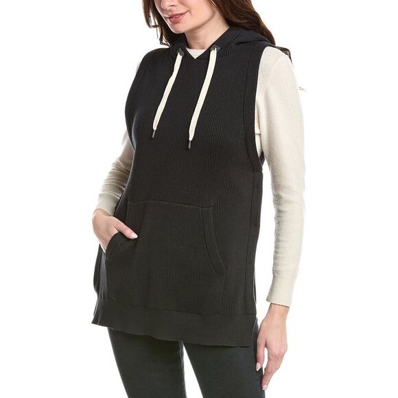 Brunello Cucinelli WomensKnit Tank Sweater Black